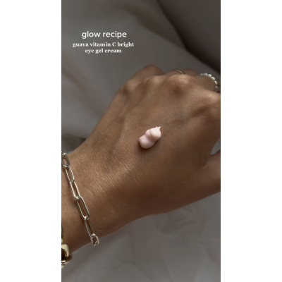 Освітлюючий крем-гель для шкіри навколо очей від темних кіл і набряків Glow Recipe Guava Vitamin C Bright-Eye Gel Cream 15 ml